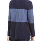 Karen Scott Suéter Feminino Grace Colorblock Azul Tamanho X-S