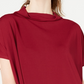 Blusa feminina Alfani com decote careca e capuz, tamanho vinho, tamanho PL