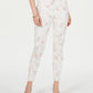 Jeans skinny feminino com estampa floral Style &amp; Co, branco, tamanho 10