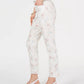 Jeans skinny feminino com estampa floral Style &amp; Co, branco, tamanho 10