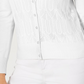 Cardigan de malha Pointelle feminino Charter Club, branco, tamanho XX-G