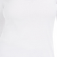 Camiseta feminina de gola alta Pima Charter Club, branca, tamanho X-G