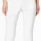 Calça skinny Alfani feminina com controle de barriga, tamanho 20X5, branca, curta