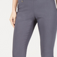 Calça skinny Alfani feminina Petite Tummy-Control Pull-On Petite &amp; Petite Short cinza tamanho 22X5