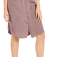 Vestido-camisa Alfani feminino pequeno com amarração frontal, rosa, tamanho 16 pequeno