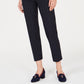 Calça feminina Charter Club Petite Plaid na altura do tornozelo, azul brilhante, tamanho 8 P