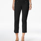 Calça jeans estilo boyfriend feminina preta tamanho PL