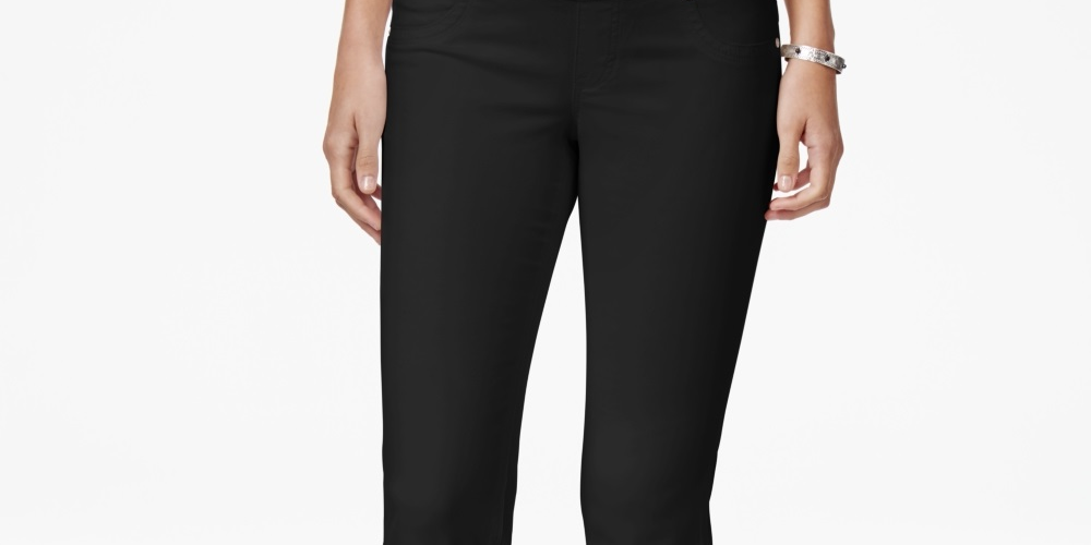 Calça jeans estilo boyfriend feminina preta tamanho PL