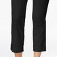 Calça jeans estilo boyfriend feminina preta tamanho PL