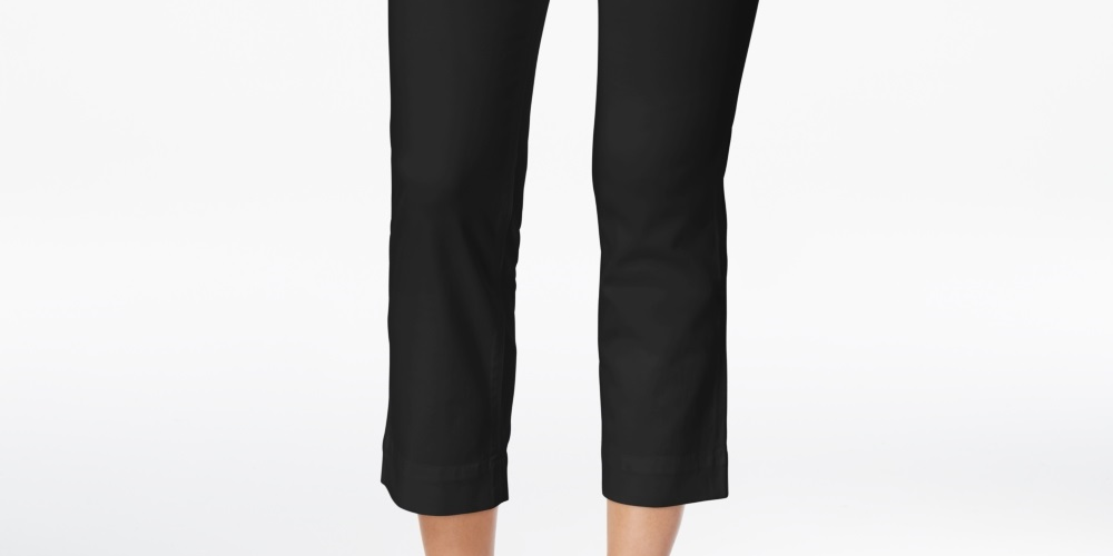 Calça jeans estilo boyfriend feminina preta tamanho PL