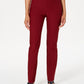 Calça skinny Chelsea Tummy Control feminina Charter Club, tamanho 18, vinho