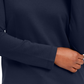Karen Scott Top feminino com decote em V, tamanho pequeno, vermelho, tamanho pequeno, P