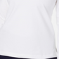 Moletom esportivo feminino Karen Scott com cadarço, branco, tamanho X-S