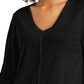 Estilo &amp; Co Feminino Detalhe de Costura Cano Alto Cano Baixo Preto Tamanho X-S