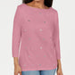 Karen Scott Top Feminino de Algodão com Ilhós Rosa Tamanho X-S
