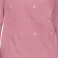 Karen Scott Top Feminino de Algodão com Ilhós Rosa Tamanho X-S