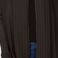 Karen Scott Cardigan Feminino Gola Pointelle Marrom Tamanho PXL