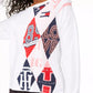 Tommy Hilfiger Heritage Graphic Top Feminino Branco Tamanho Médio