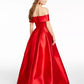 Vestido tomara que caia B Darlin Junior's vermelho tamanho 15/16