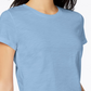 Camiseta feminina Maison Jules High-Low, azul, tamanho P