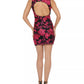 Vestido Guess Feminino Bordado com Lantejoulas e Costas Abertas Preto Tamanho 2