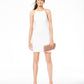 Vestido Halter Ladder Side da B Darlin Junior, branco, tamanho 11/12
