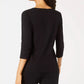 Karen Scott Top Girafa Feminino Preto Tamanho Pequeno Médio