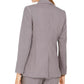 Calvin Klein Blazer texturizado trespassado feminino cinza tamanho 4