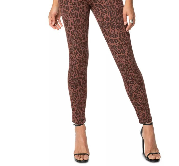 Calça jeans feminina Joe's Charlie estampada laranja tamanho 27