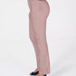 Calça jeans feminina Charter Club Lexington reta rosa tamanho 10 pequena