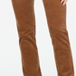 Calça de veludo cotelê feminina Lexington reta Charter Club, marrom, tamanho 16, pequena