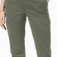 Calça feminina slim Maison Jules, verde, tamanho 16