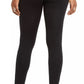 Leggings Thalia Sodi Pintuck SeaFront Feminina Preta Tamanho Médio