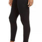 Leggings Thalia Sodi Pintuck SeaFront Feminina Preta Tamanho Médio