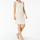 Vestido justo feminino Kasper bege tamanho P/P