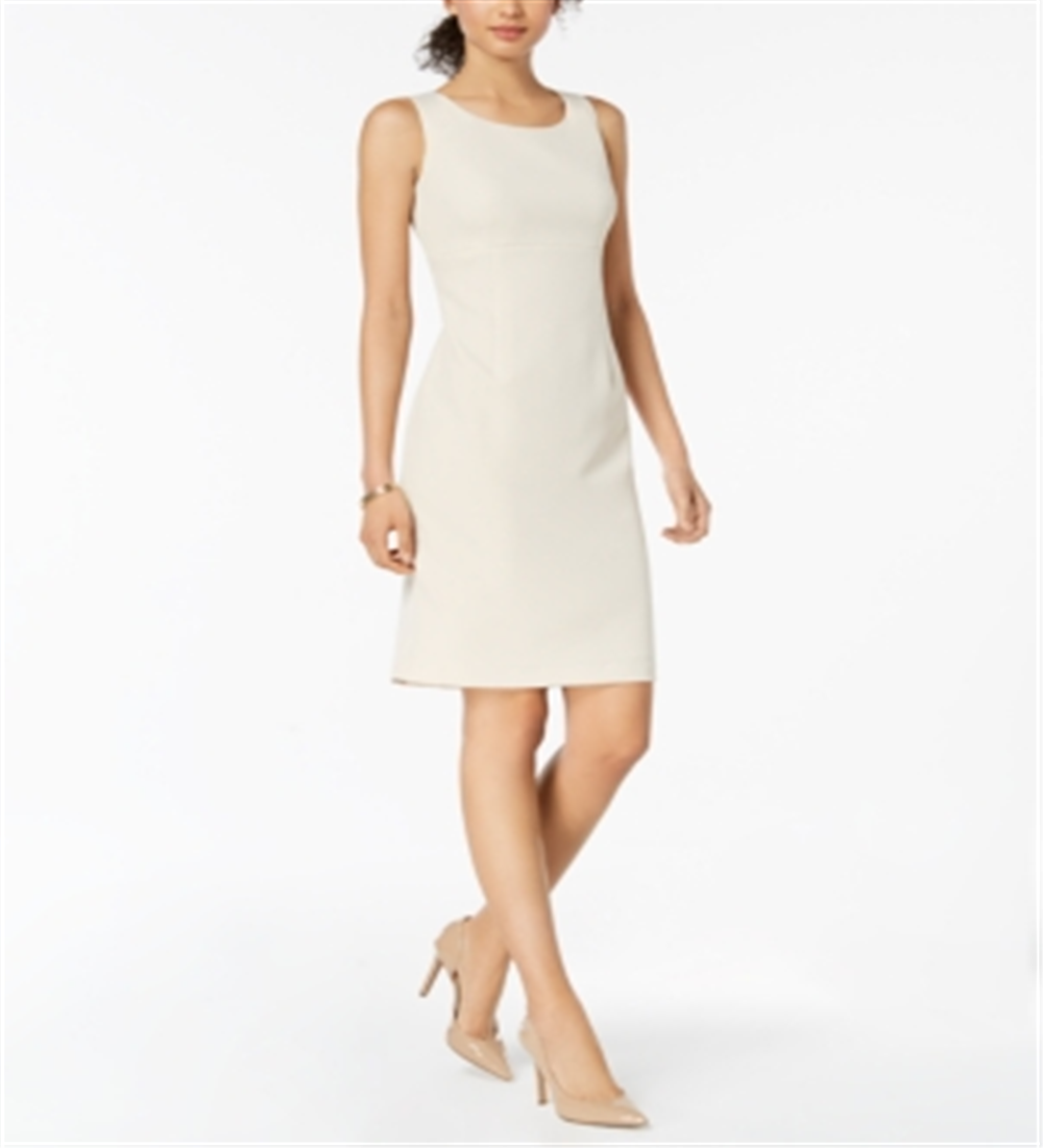 Vestido justo feminino Kasper bege tamanho P/P
