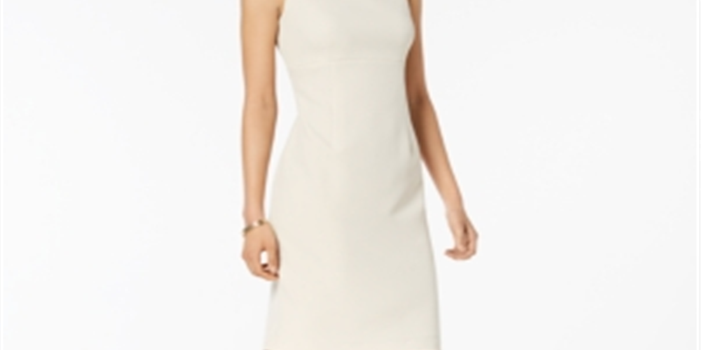 Vestido justo feminino Kasper bege tamanho P/P