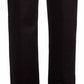 Calça feminina Alfred Dunner de cetim, preta, tamanho 10P