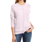 Karen Scott Cardigan Feminino com Botões e Contas Rosa Tamanho P
