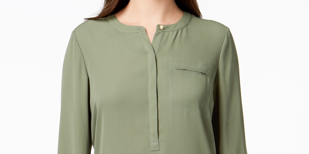 Blusa feminina plissada nas costas, tamanho PL, vermelha, coleção JM