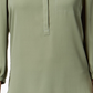 Blusa feminina plissada nas costas, tamanho PL, vermelha, coleção JM