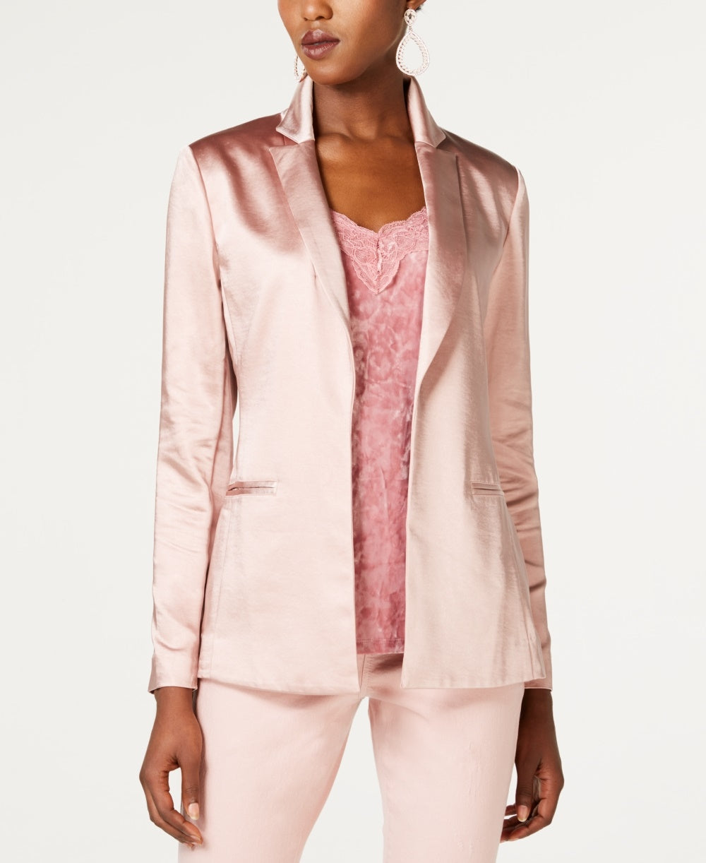 Blazer feminino Petite Classic Fit da INC International Concepts, rosa, tamanho pequeno
