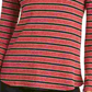 Charter Club Women's Heather Long-Sleeve Top Vinho Tamanho X-Large