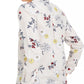 Camisa de linho com estampa floral feminina Charter Club, vermelha, tamanho XX-G