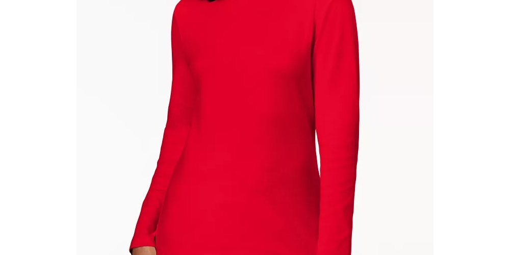 Karen Scott Sapatos Femininos Georgette Slingback Vermelhos Tamanho Pequeno