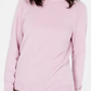 Cardigan Alfani Feminino de Malha com Canelado e Frente Aberta Rosa Tamanho Grande