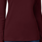 Camiseta feminina de manga comprida Charter Club Pima Cotton, vermelha, tamanho pequeno