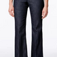 Calças femininas Lee Denim Wash Wide Leg Pretas Tamanho 16 Petite