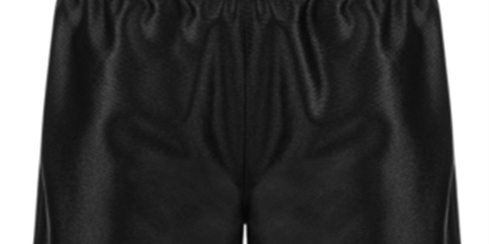Shorts de basquete Ideology Little Boy's, preto, tamanho 5