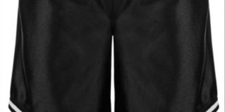 Shorts de basquete Ideology Little Boy's, preto, tamanho 5